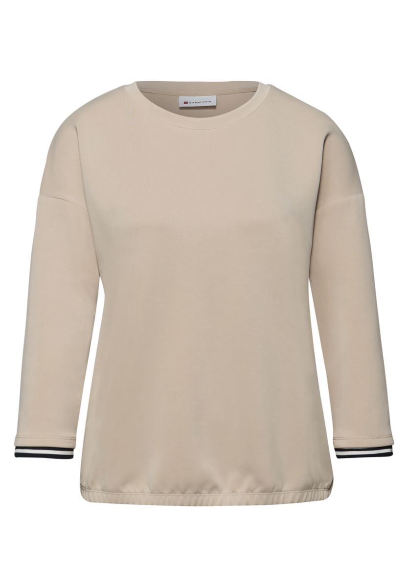 Silk-Look Shirt mit Details