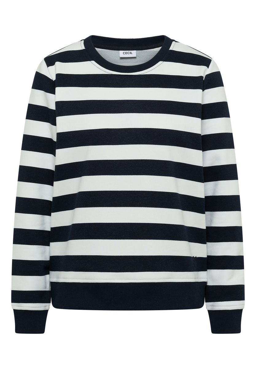 Gestreiftes Sweatshirt