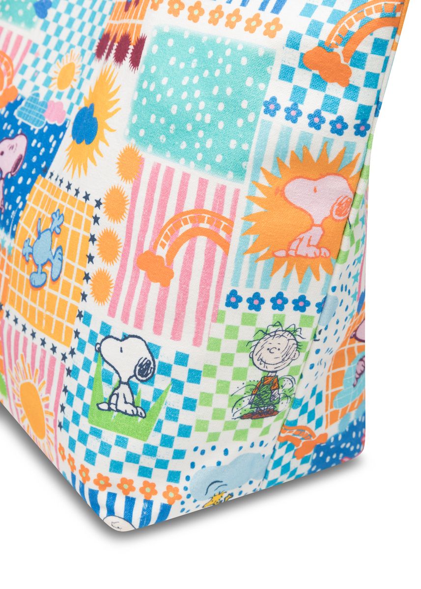 Peanuts Shopper aus Canvas mit PEANUTS-Muster