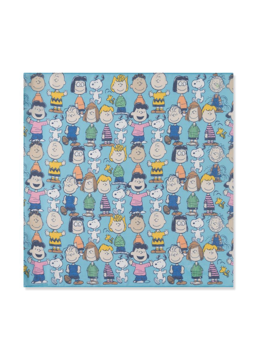 Peanuts Loop-Schal aus recyceltem Polyester mit Peanuts-Motiven
