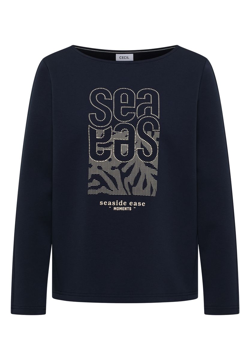 Silk-Touch Stickerei Shirt