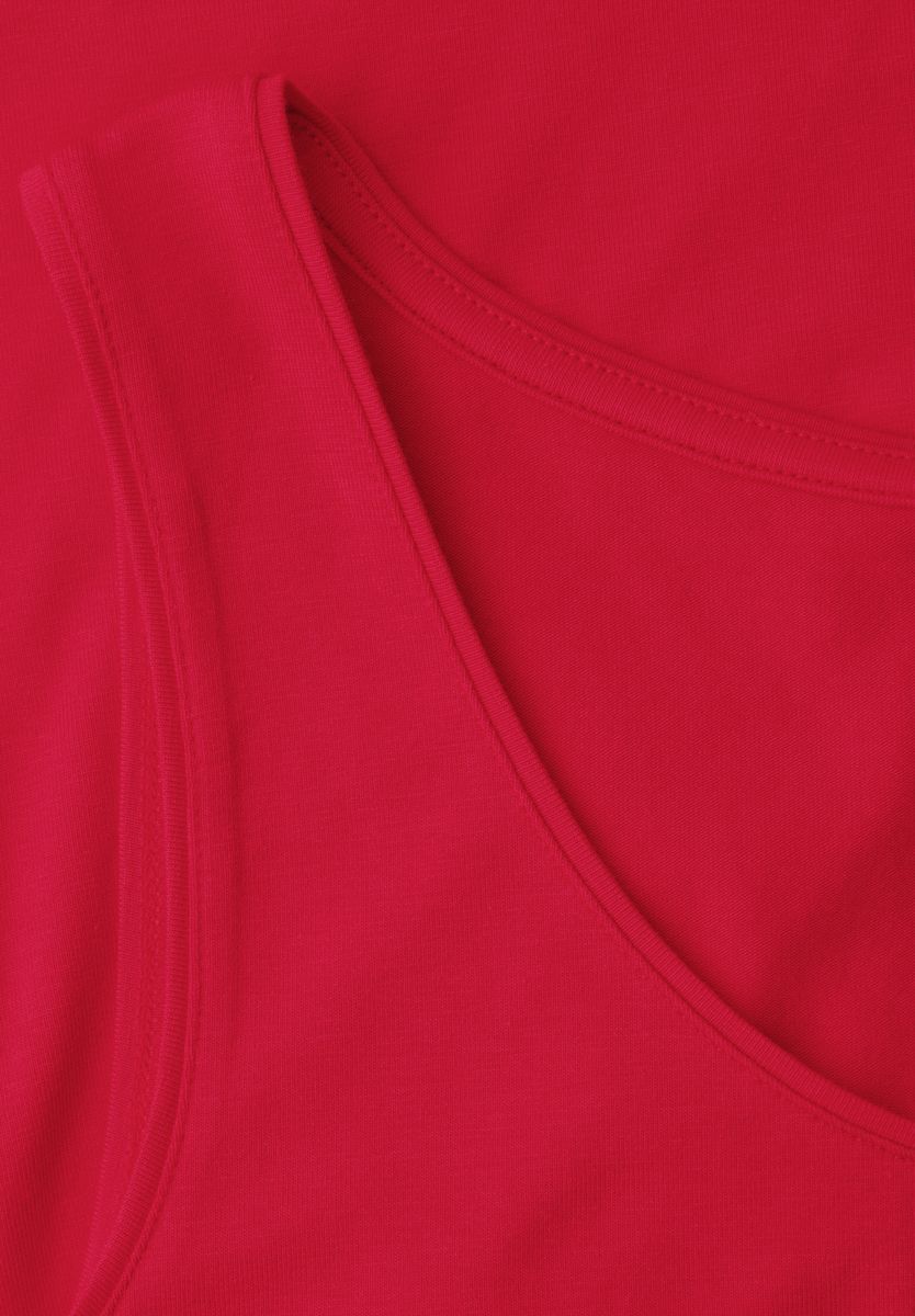 Basic Top mit Rundhals aus Jersey