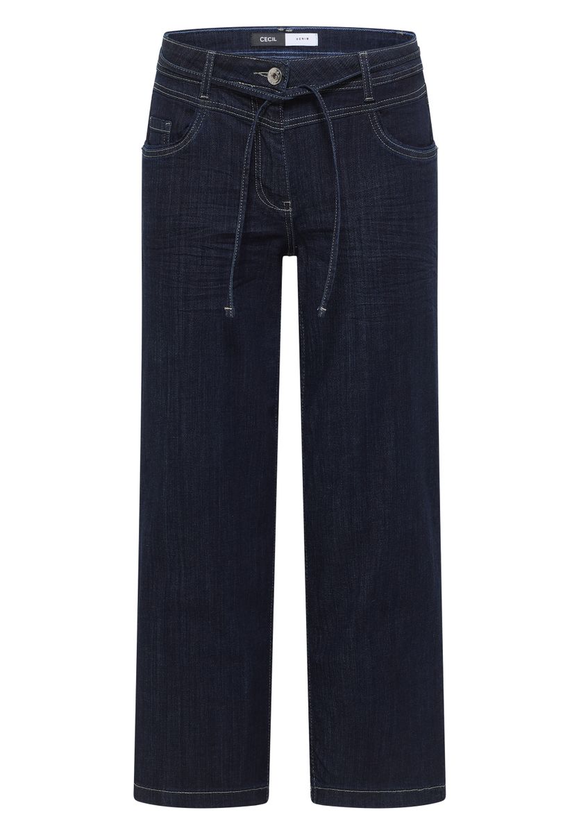 High Waist Wide Leg Jeans im Loose Fit