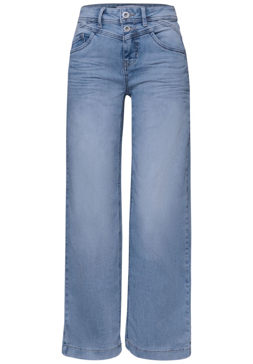 High Waist Wide Leg Jeans im Loose Fit