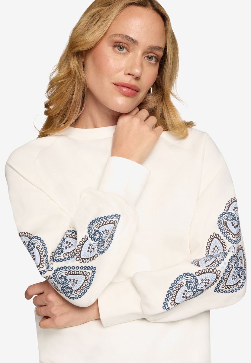 Sweatshirt mit Aufdruck