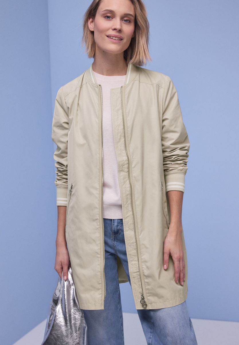 Langer Blouson
