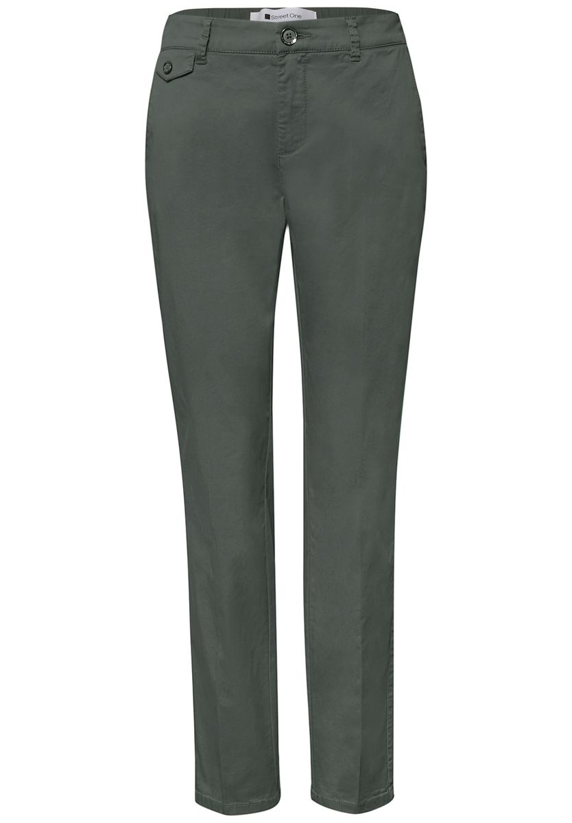 Chino im Casual Fit in softer Qualität