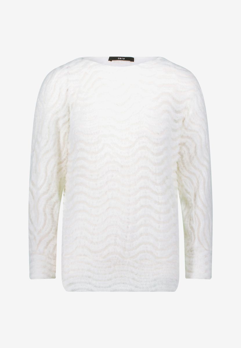Sweatshirt mit Wellenmuster