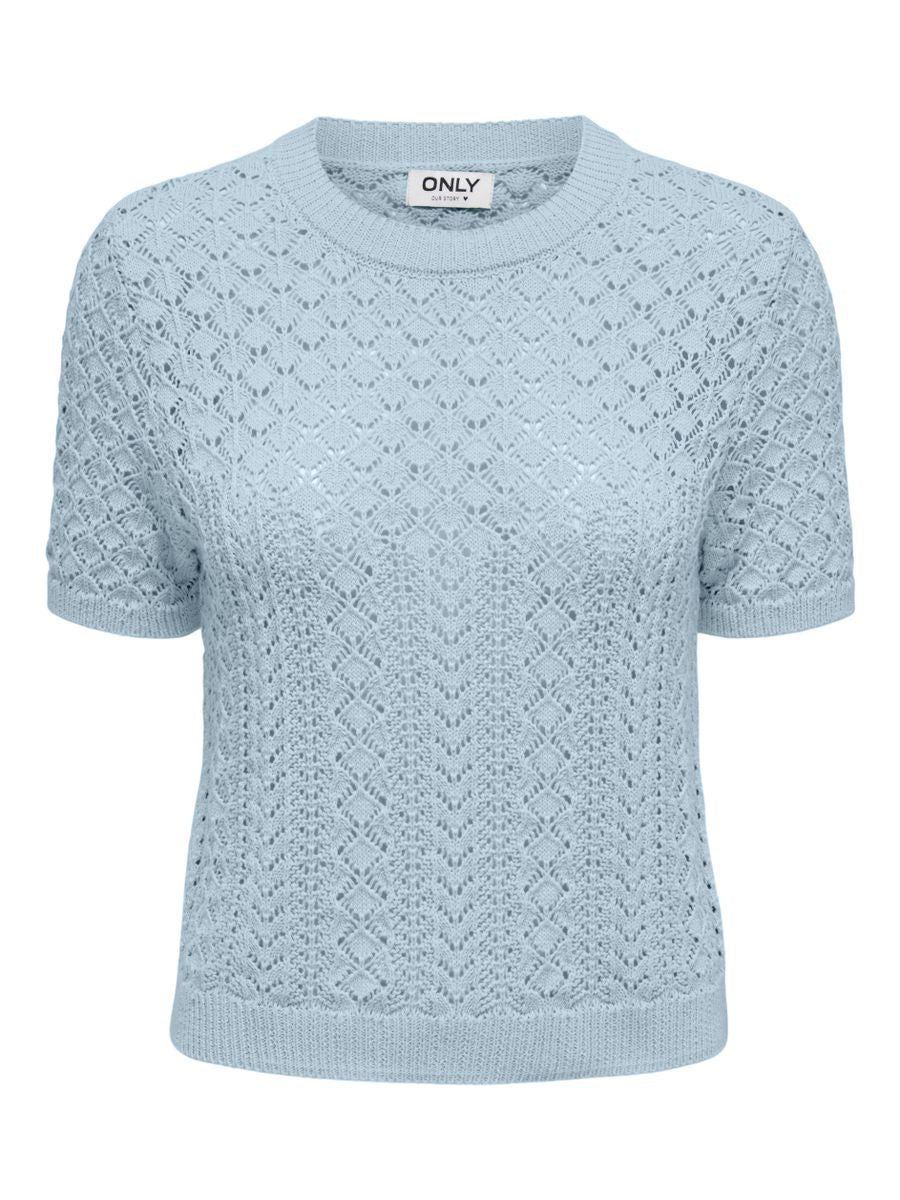 ONLSAGA SS O-NECK KNT NOOS