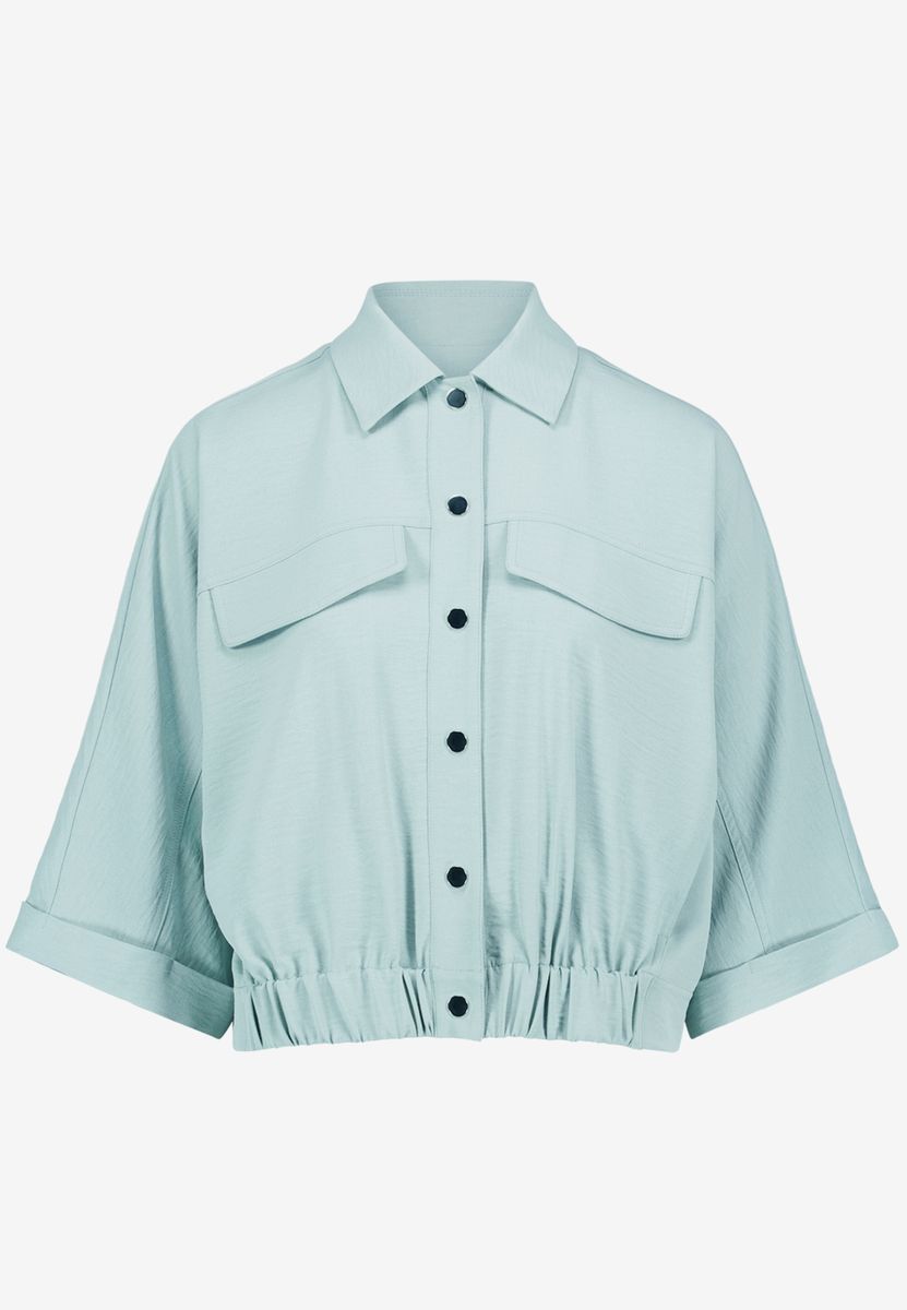 Blouson mit Knopfleiste