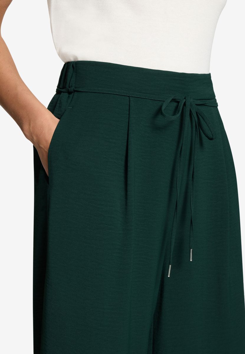 Stoffhose mit Bindegürtel 30 Inch