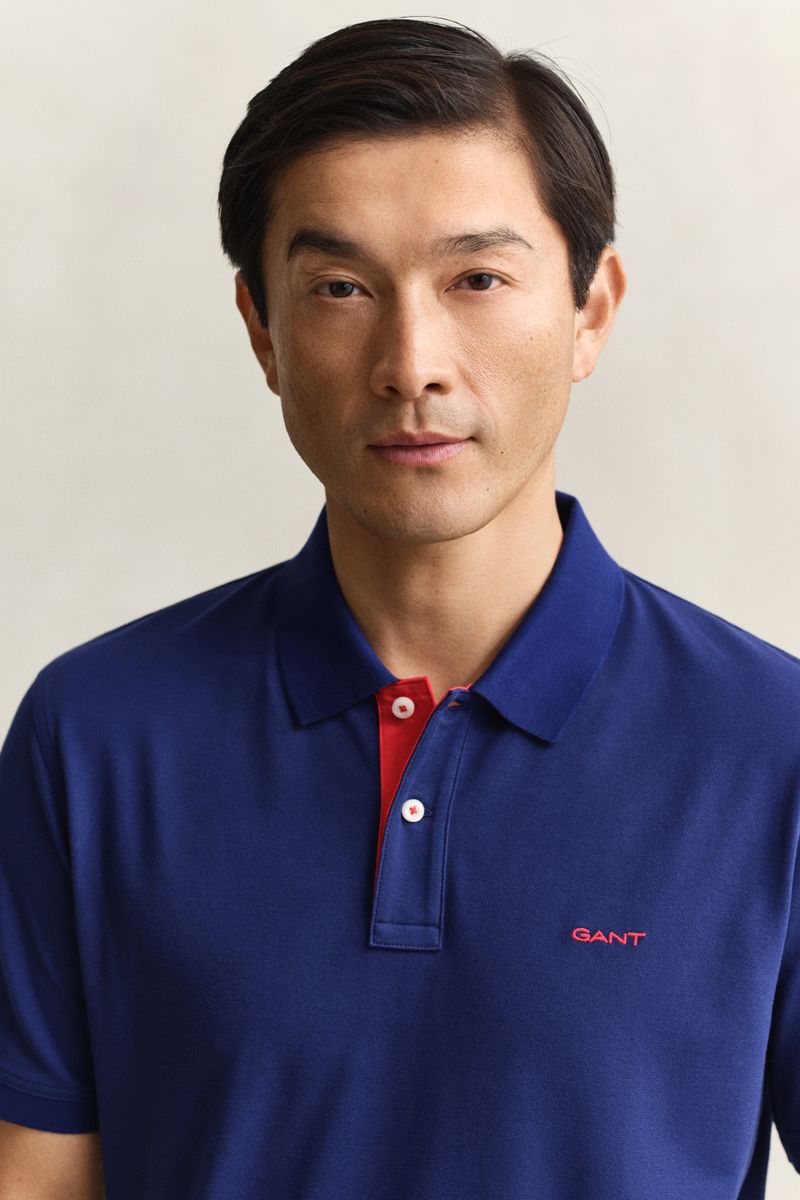 Kontrast Piqué Poloshirt
