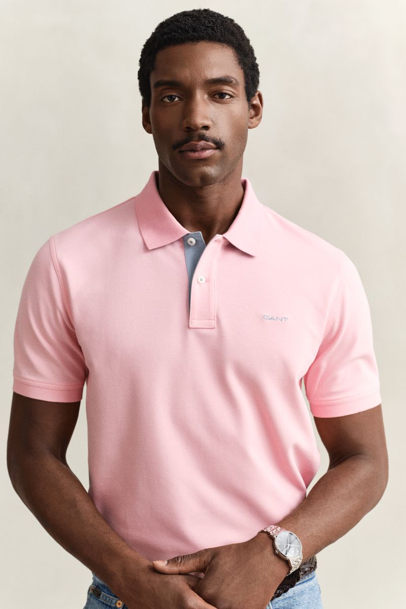 Kontrast Piqué Poloshirt