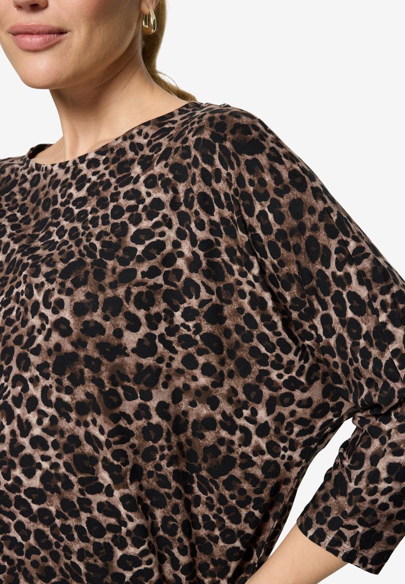 Leo-Shirt mit 3/4 Arm