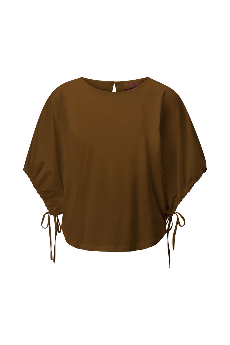 Wide Fit T-Shirt with Woman Print