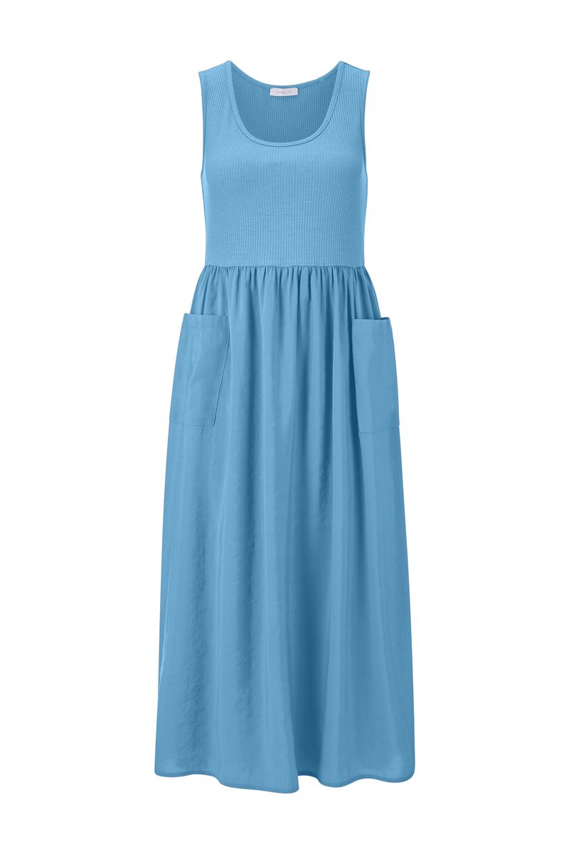 Scuba Mat Mix Parachute Dress