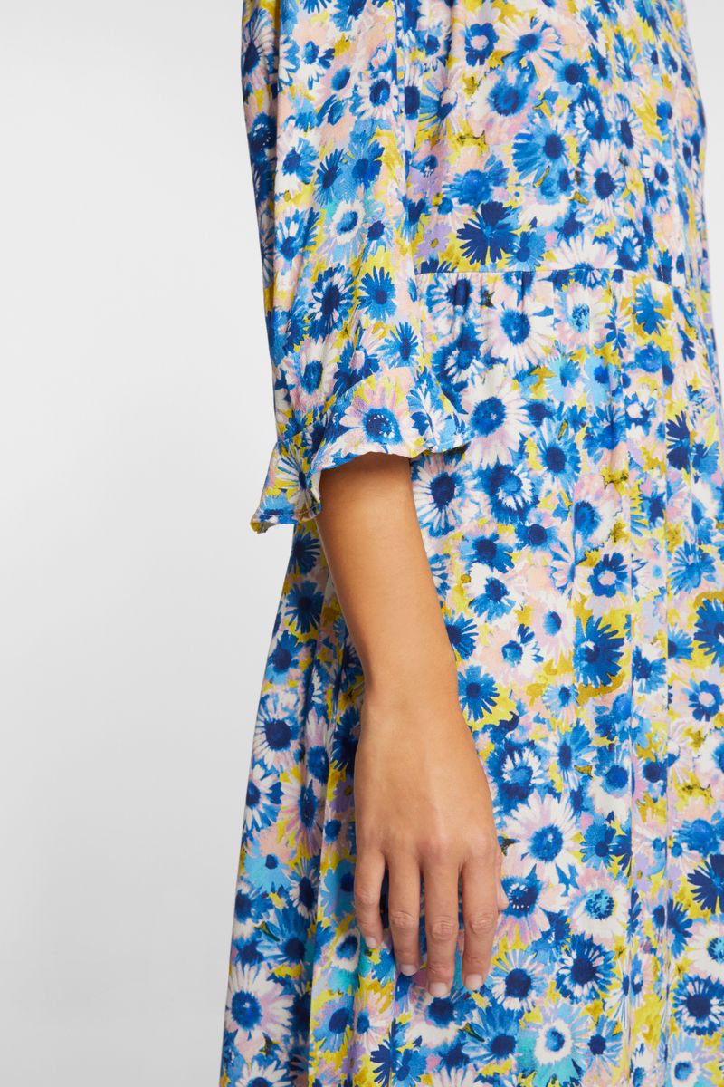 printed midi dress