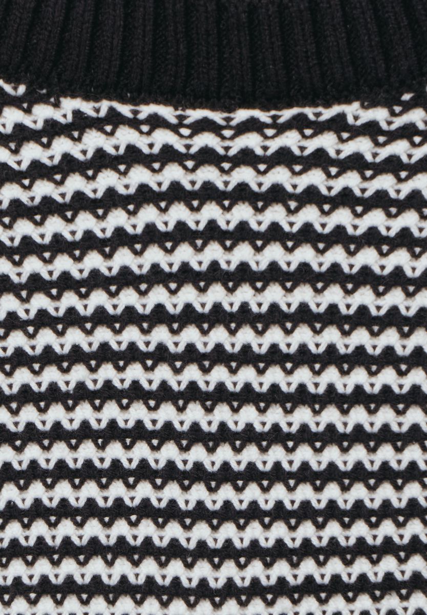 Pullover mit Struktur