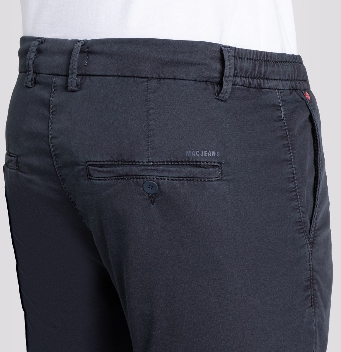 MAC JEANS - Jog´n Short, Jersey Denim