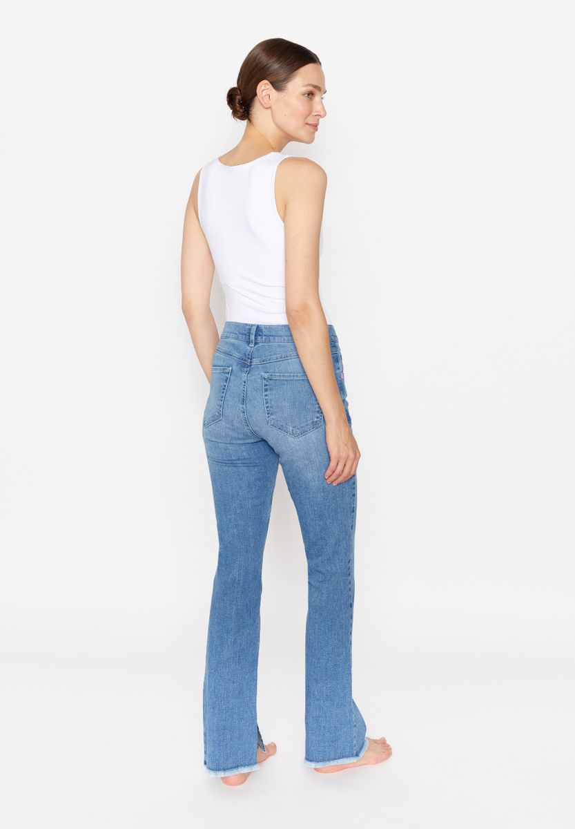 LENI SLIT FRINGE