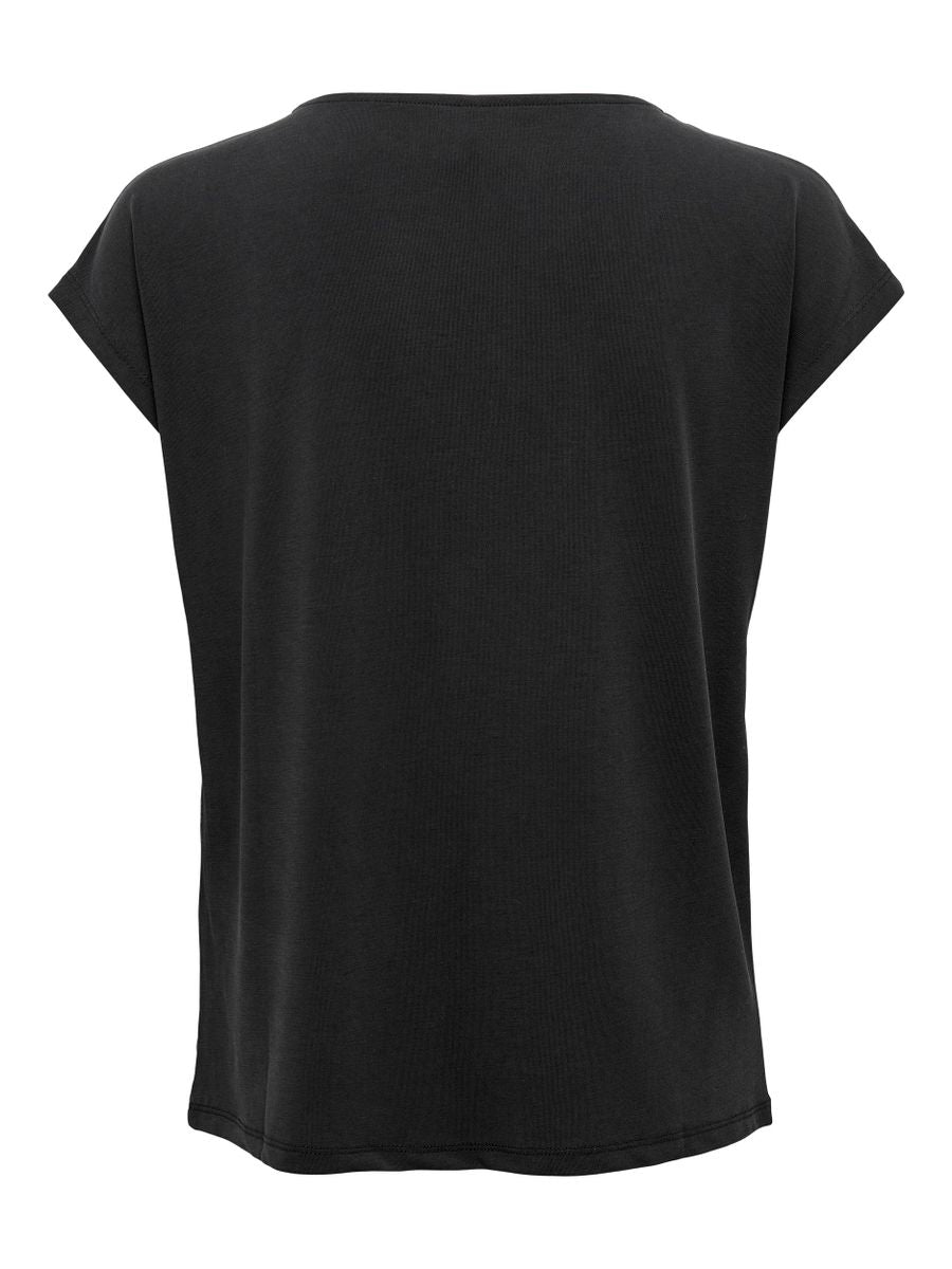 ONLFREE LIFE S/S MOD.V-NECK TOP JRS NOOS