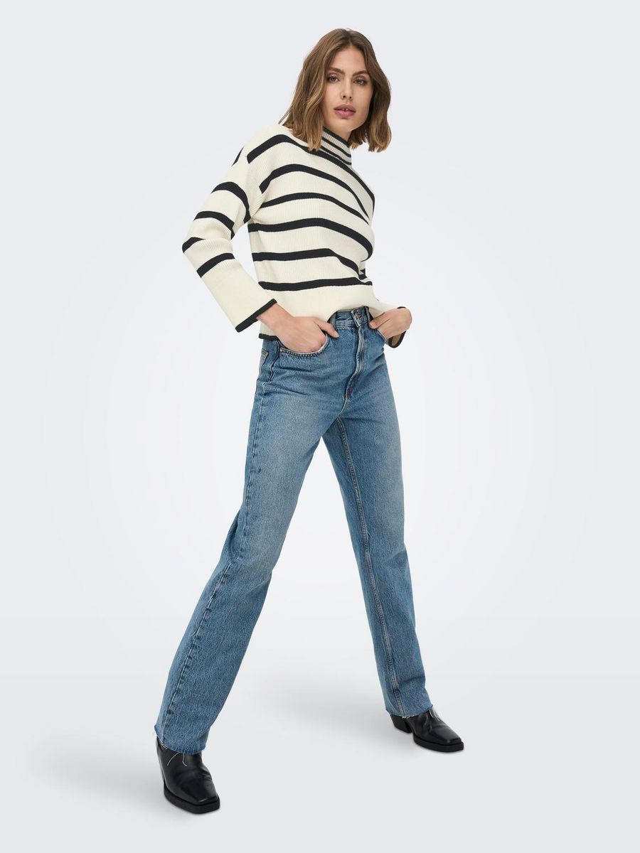 ONLIBI L/S HIGHNECK PULLOVER KNT NOOS