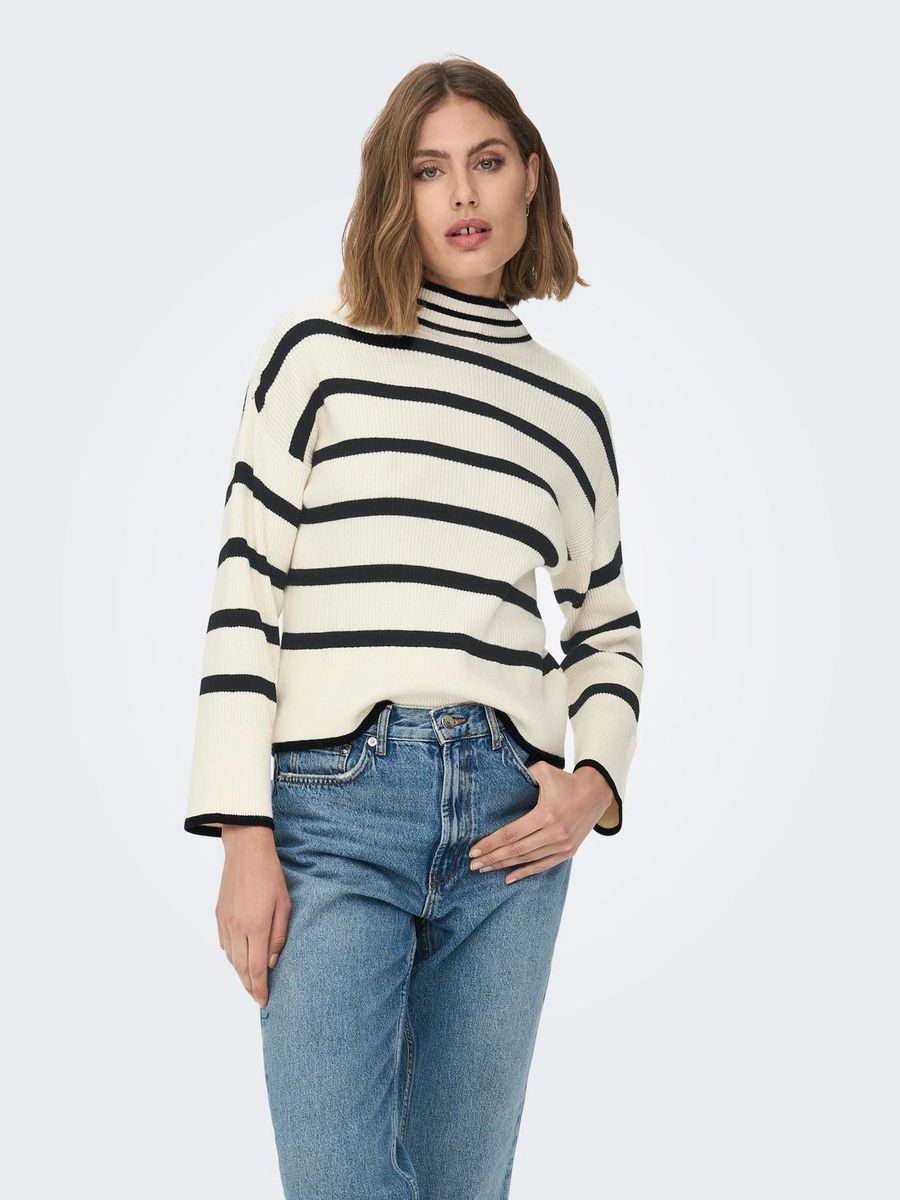 ONLIBI L/S HIGHNECK PULLOVER KNT NOOS