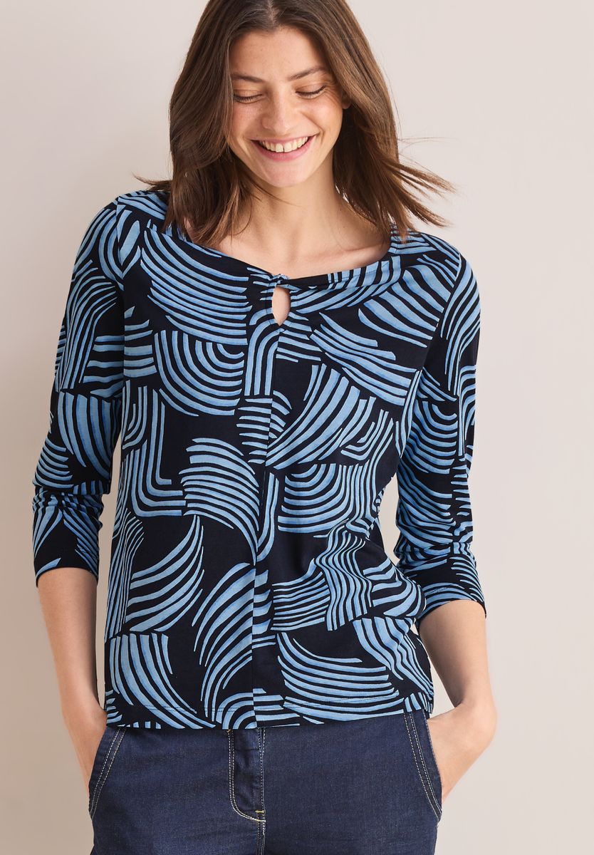 Shirt mit Knotendetail