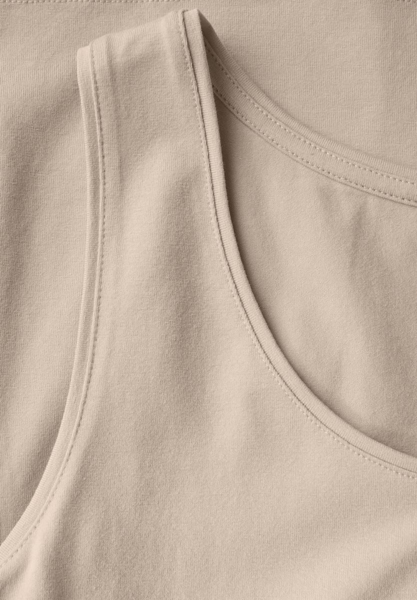Basic Top in Unifarbe