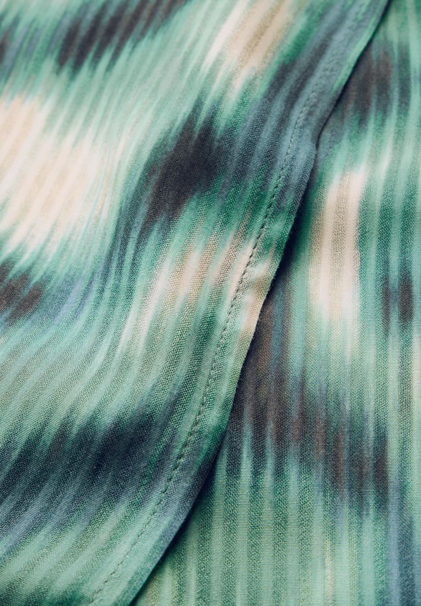 Strukturschal mit Print
