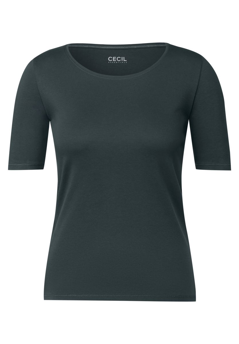 T-Shirt in Unifarbe