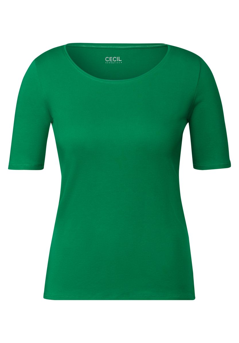 T-Shirt in Unifarbe
