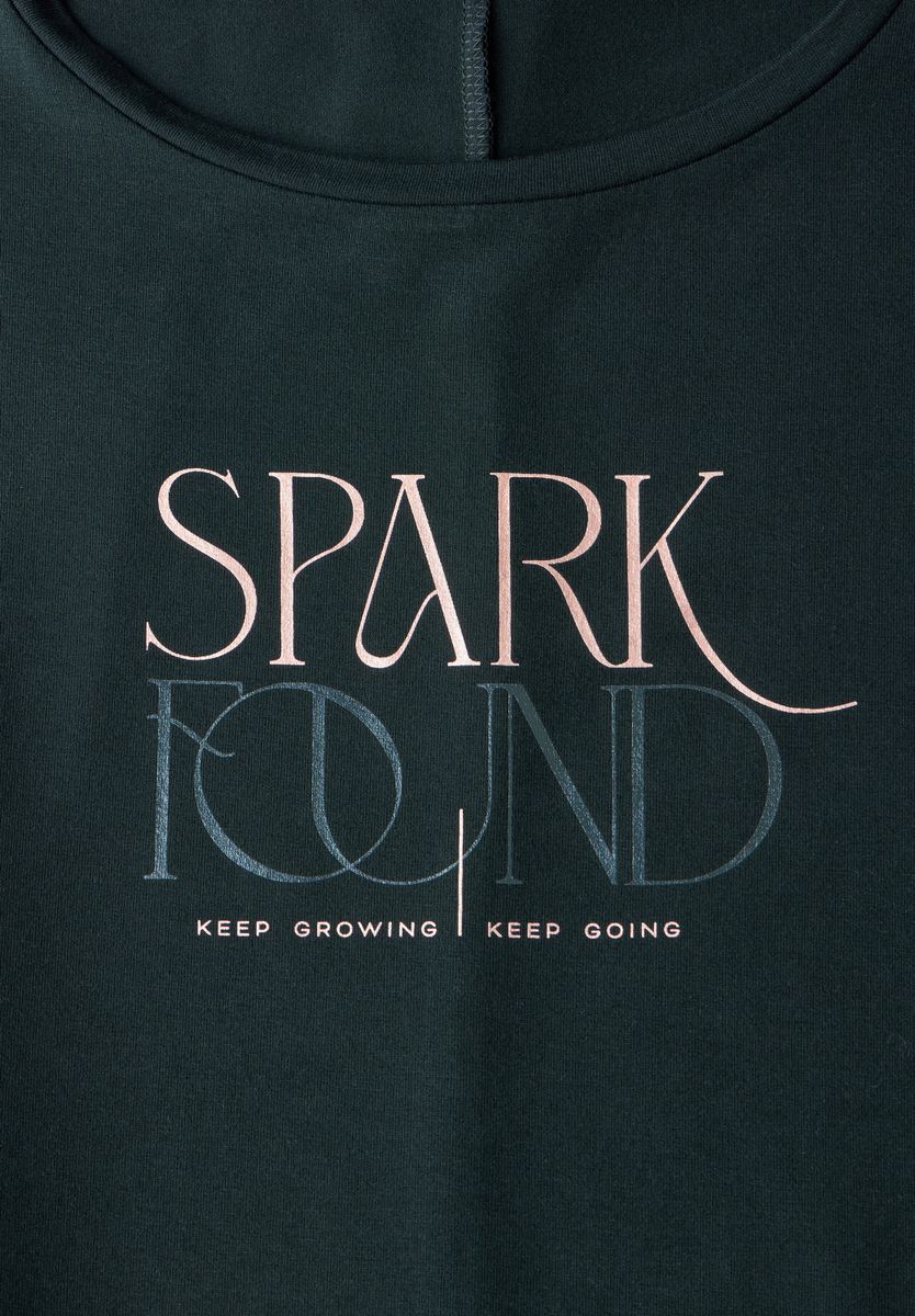 T-Shirt mit Wording