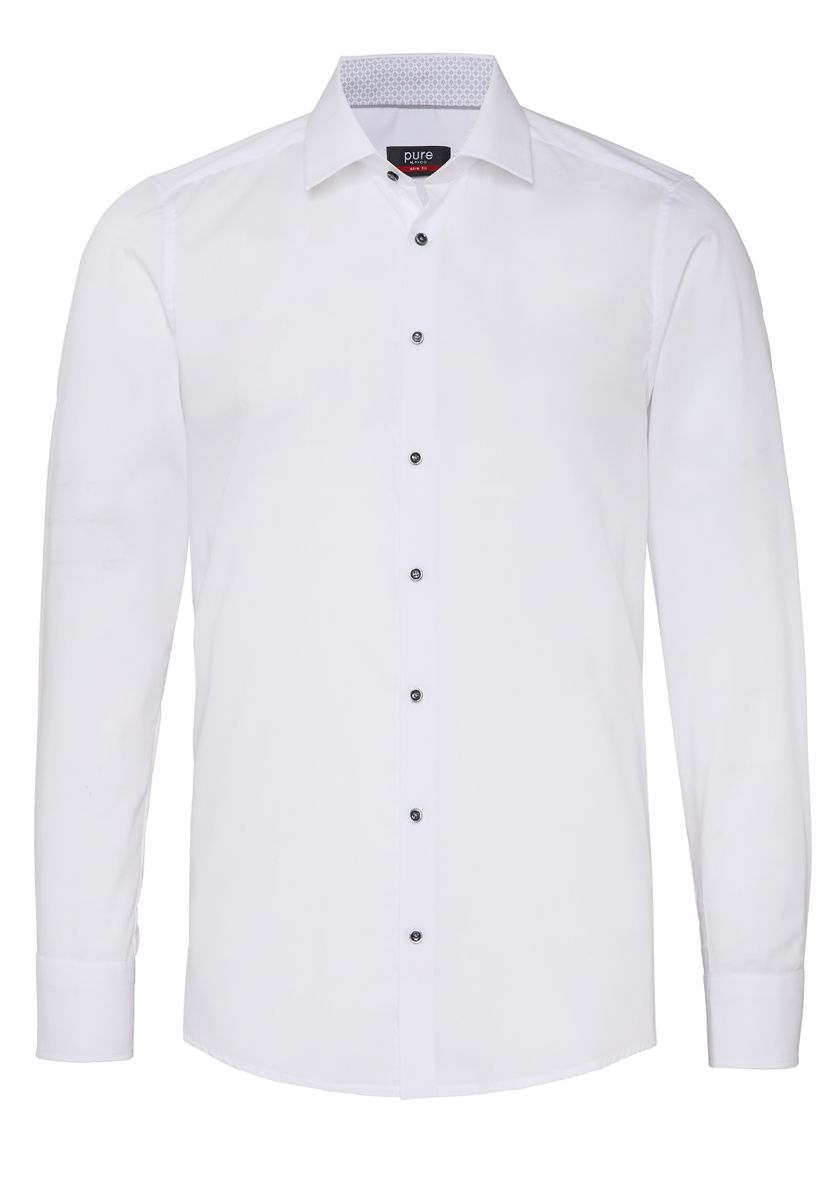 PURE- City Hemd slim fit Langarm