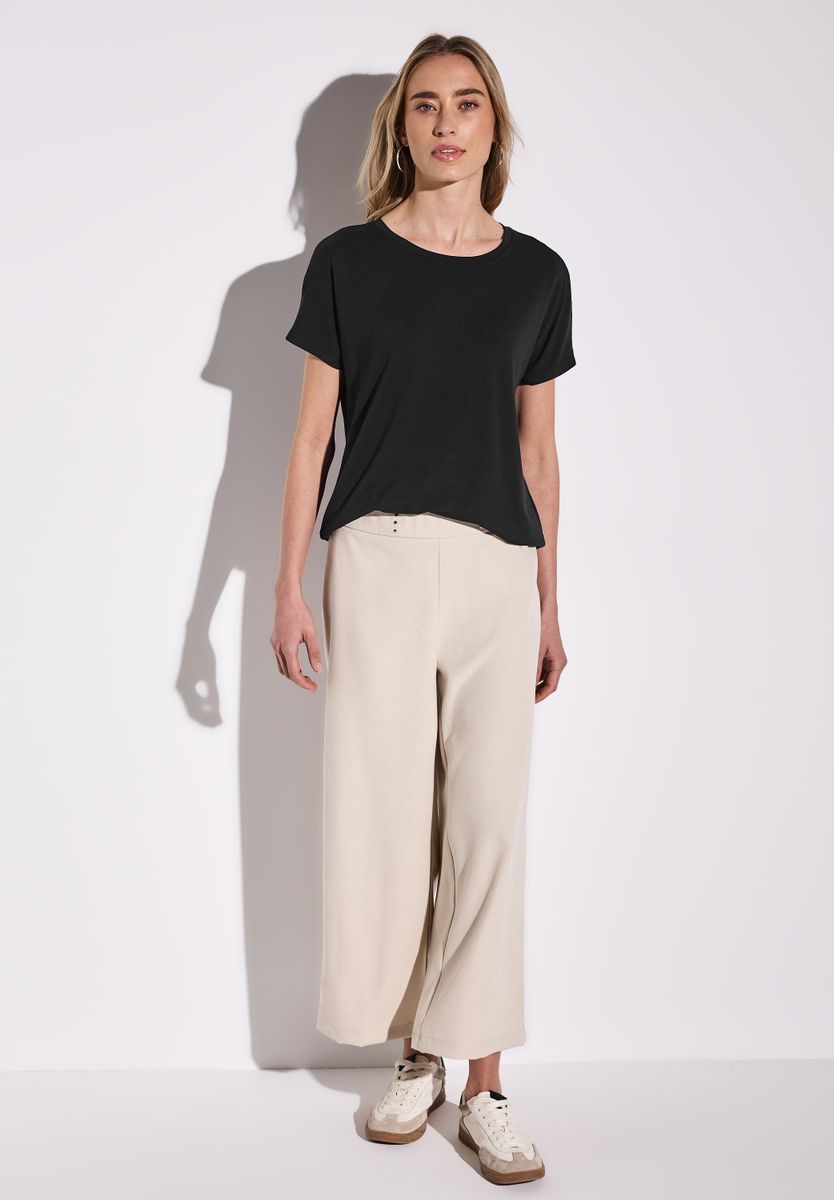 Shirt in Unifarbe