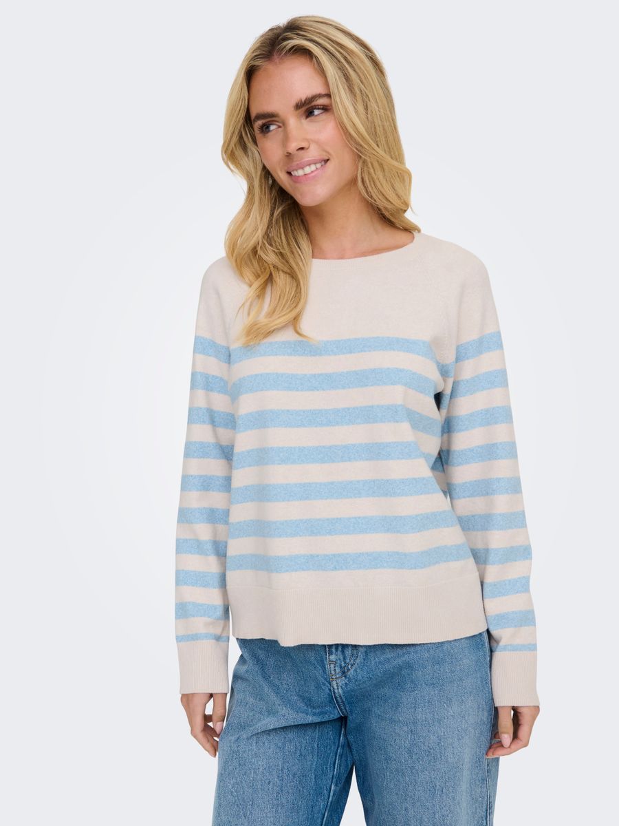 ONLAMA LIFE LS RAGLAN O-NECK CC KNT