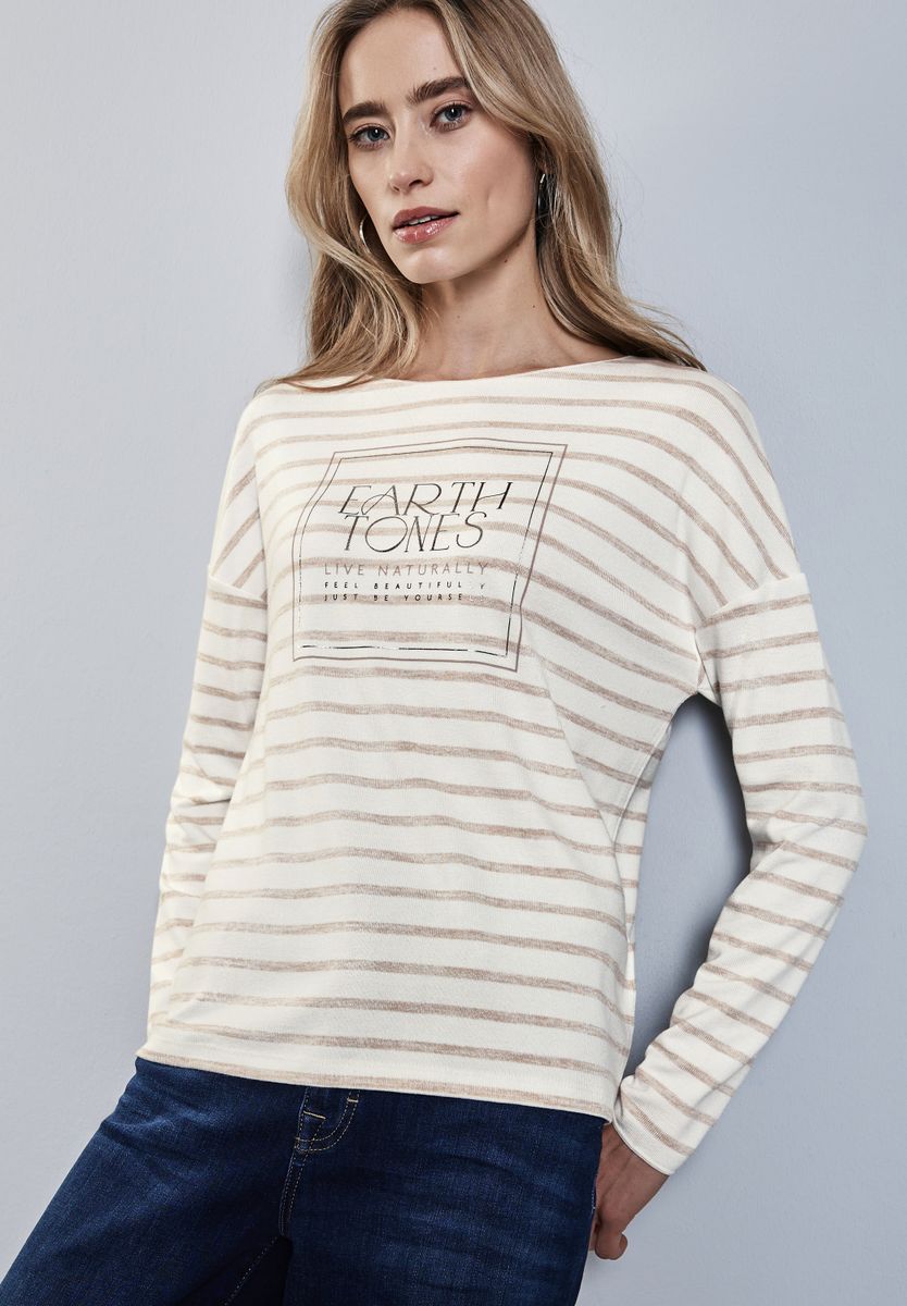 Folienprint Streifenshirt
