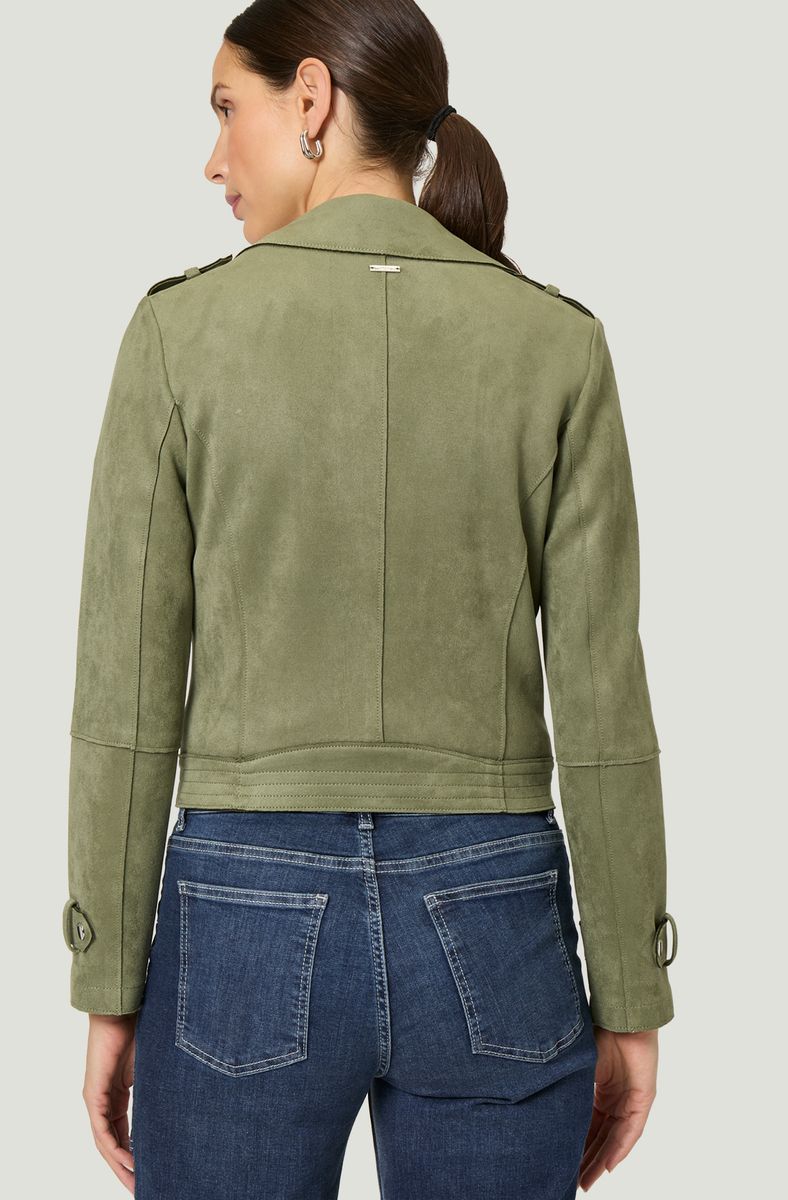 Velourslederjacke