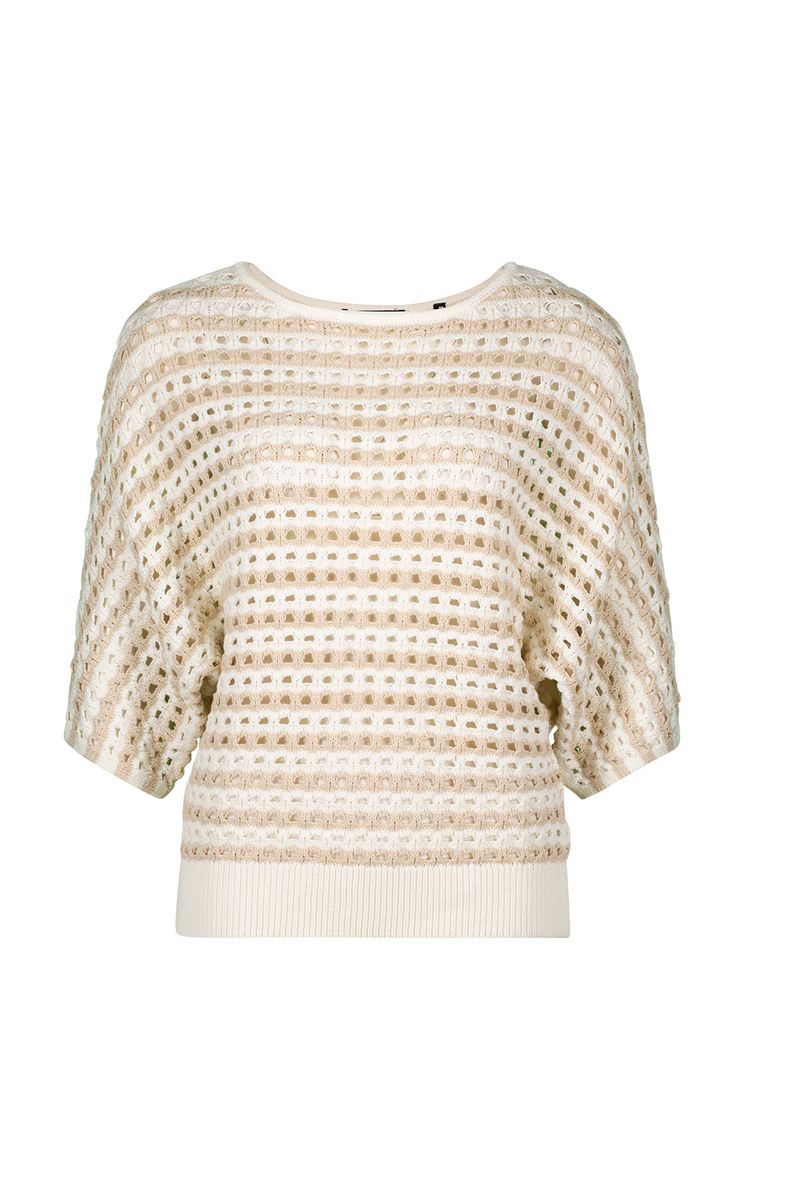 Streifen-Pullover