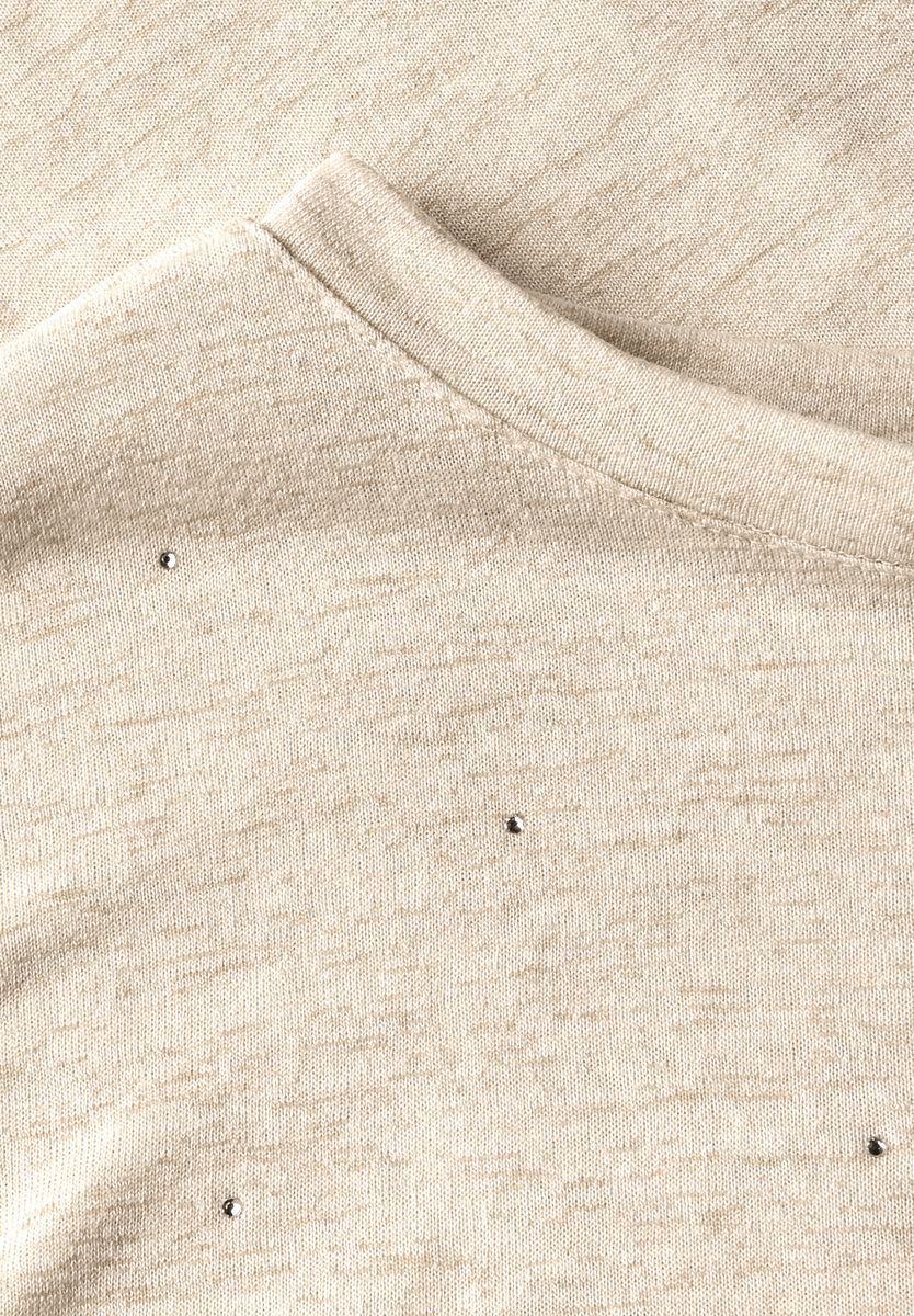 Shirt mit Dekosteinen