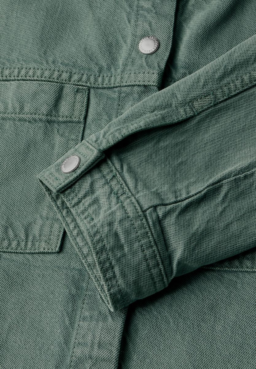 Overshirt mit Kapuze
