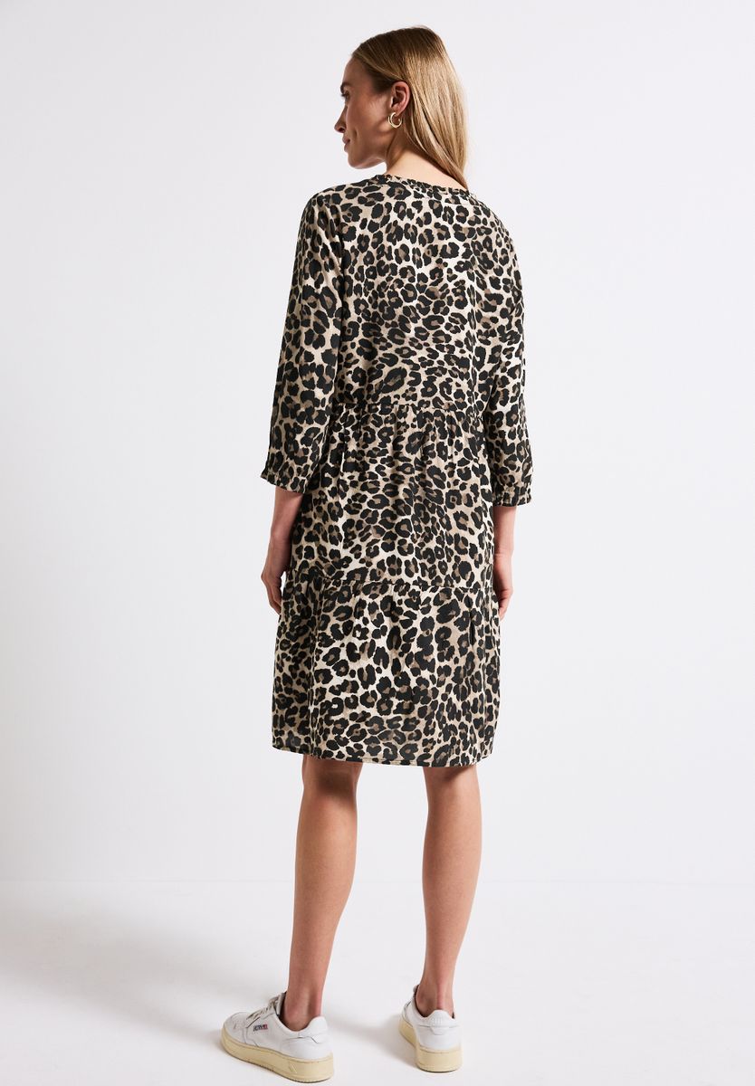 Gemustertes Tunika-Kleid
