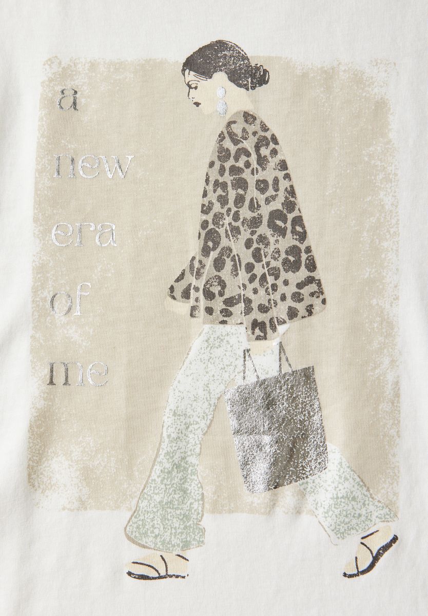 Softes Shirt mit Print