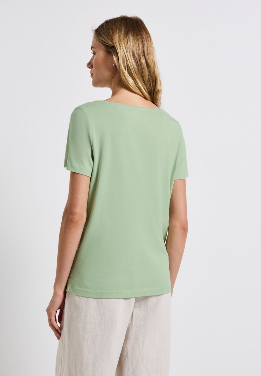 T-Shirt mit Wording Print