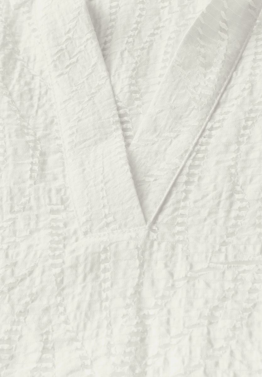 Blusenshirt mit Struktur