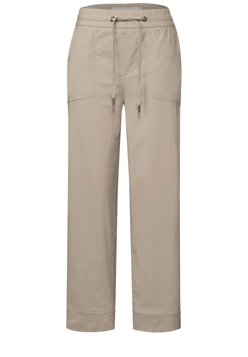 Casual Fit Hose mit Turn-Up