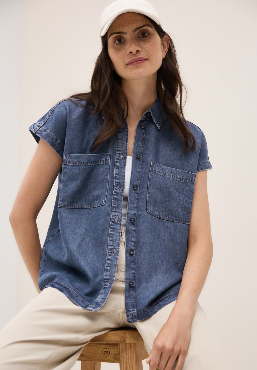 Lyocell Bluse