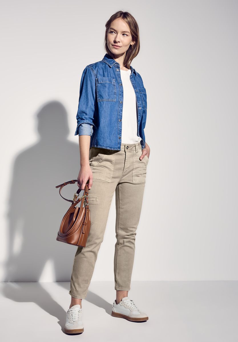 Jeans im Cargo-Look