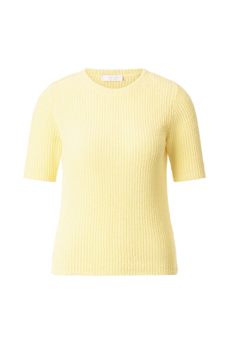 Structured towelling short sleeve