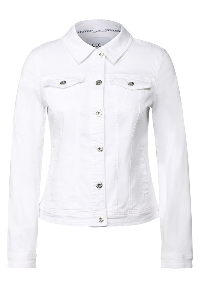 Jeansjacke mit Taschen
